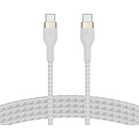 Кабель Belkin Boost Up Charge Pro Flex USB-C to USB-C 1m White (CAB011BT1MWH)