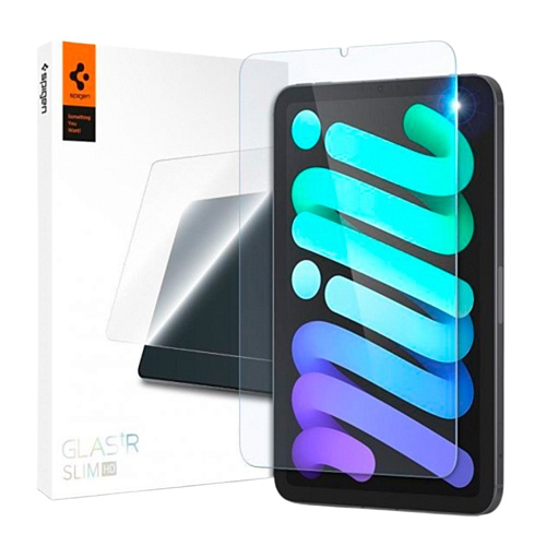 Захисне скло Spigen Apple iPad Mini 6 Glas.tR Slim HD Screen Protector (AGL03856) Clear - придбати в Дніпрі, Україні: ціна, характеристики | інтернет-магазин TOUCH