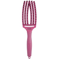 Щетка-расческа Olivia Garden Fingerbrush Combo Medium Hot Pink (OGID2275)