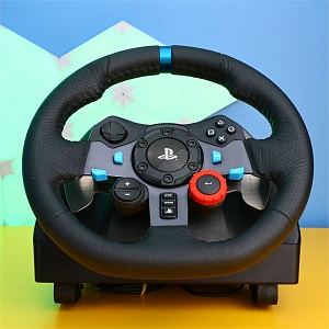 Ігрове кермо з педалями Logitech G29 Driving Force Racing Wheel (941-000110, 941-000112) REF Б/У
