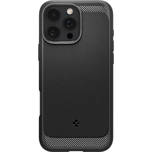 Чехол Spigen Rugged Armor with MagFit для Apple iPhone 16 Pro Matte Black (ACS08115)