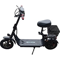 Электросамокат X-Scooter Ekam KM-15 + амортизатор и корзина Black