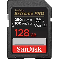 Карта памяти SanDisk SDXC Extreme Pro 128GB UHS-II U3 V60 (SDSDXEP-128G-GN4IN)
