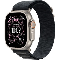 Смарт-часы Apple Watch Ultra 3 49mm Natural Titanium Case with Black Alpine Loop Medium (MFTF4)