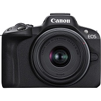 Беззеркальный фотоаппарат Canon EOS R50 Creator Kit RF-S 18-45mm f4.5-6.3 IS STM Black (5811C036) UA