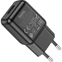 Мережевий зарядний пристрій Hoco C96A 1USB Black (765963) - придбати в Дніпрі, Україні: ціна, характеристики | інтернет-магазин TOUCH