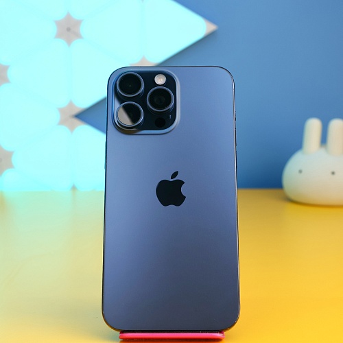 Смартфон Apple iPhone 15 Pro Max 256GB Blue Titanium (MU7A3) Б/У