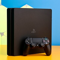 Ігрова консоль Sony PlayStation 4 Slim 1TB Black Б/У - придбати в Дніпрі, Україні: ціна, характеристики | інтернет-магазин TOUCH