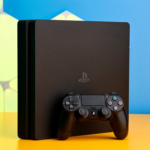 Игровая консоль Sony PlayStation 4 Slim 1TB Black Б/У