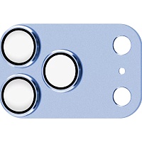 Защитное стекло на камеру One Minute Full Coverage для Apple iPhone 18 Pro Light Blue