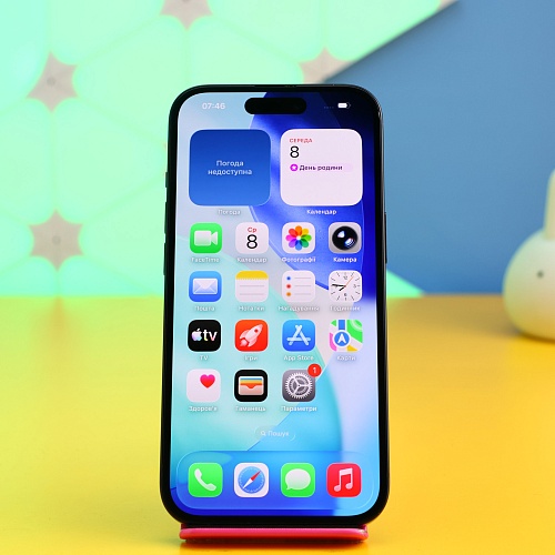 Смартфон Apple iPhone 15 128GB Black (MTP03) Б/У