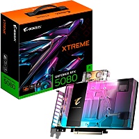 Видеокарта AORUS GeForce RTX 5080 XTREME WATERFORCE WB 16GB (GV-N5080AORUSX WB-16GD) EU