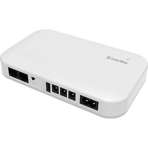 Джерело безперебійного живлення (ДБЖ) для роутера ColorWay Mini DC UPS 21W (CW-PB100LI3WT) - придбати в Дніпрі, Україні: ціна, характеристики | інтернет-магазин TOUCH