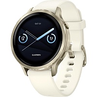 Смарт-часы Garmin Venu 4 41mm Lunar Gold with Bone Silicone Band (010-03013-00)