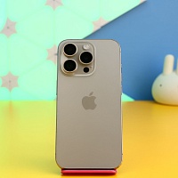 Смартфон Apple iPhone 15 Pro 128GB Natural Titanium (MTUX3) Б/У