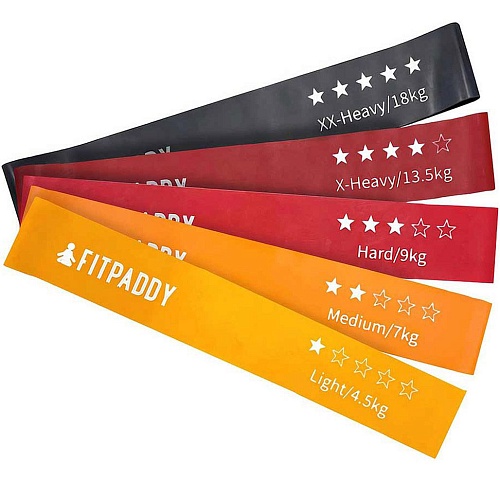 Набор резинок для фитнеса FITPADDY Elastic Bands (EBND01) - придбати в Дніпрі, Україні: ціна, характеристики | інтернет-магазин TOUCH