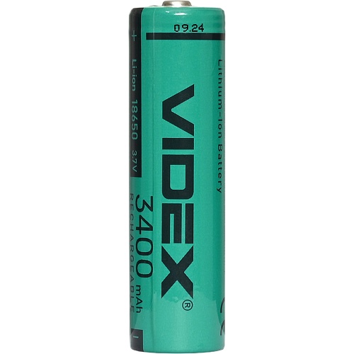 Аккумулятор Videx 18650 3400mAh Li-ion 1шт (18650/3400/1B)