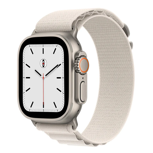 Ремешок Alpine Loop для Apple Watch 42/44/45/46/49mm Starlight