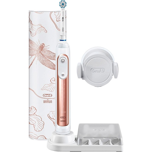 Электрическая зубная щетка Oral-B Genius 10000N Special Edition Gold Rose (D701.515.6XC)