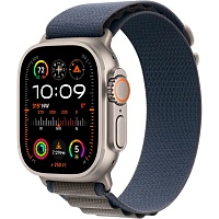 Смарт-часы Apple Watch Ultra 2 49mm Titanium Case with Blue Alpine Loop Small (MREK3)