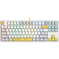 Клавиатура Bloody S87 Energy White