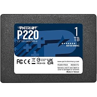 SSD накопитель Patriot P220 1TB (P220S1TB25)