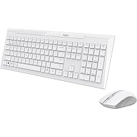 Комплект (клавіатура + миша) Rapoo 8210M White - придбати в Дніпрі, Україні: ціна, характеристики | інтернет-магазин TOUCH