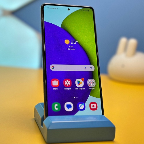 Смартфон Samsung A525F Galaxy A52 6/128GB Black (5991) Б/У