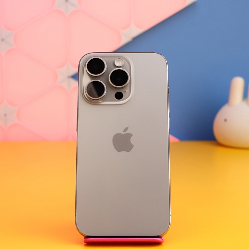 Смартфон Apple iPhone 15 Pro 128GB Natural Titanium (MTUX3) Б/У - придбати в Дніпрі, Україні: ціна, характеристики | інтернет-магазин TOUCH