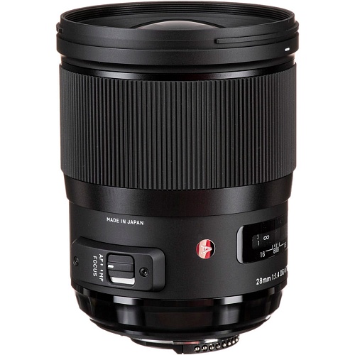 Объектив Sigma AF 28mm f/1.4 DG HSM Art Nikon F (00-85126-44155-5)