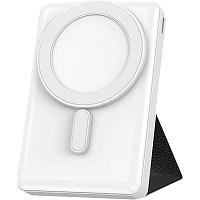 Зовнішній акумулятор WiWU JC-20 Magnetic Wireless 10000mAh White - придбати в Дніпрі, Україні: ціна, характеристики | інтернет-магазин TOUCH