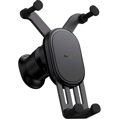 Автодержатель с беспроводной зарядкой Baseus Stable Gravitational Wireless Charging Car Mount Pro Black (SUWX030001) Уценка