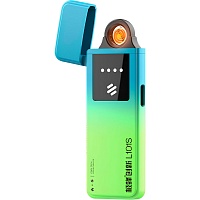 Запальничка Beebest Ultra-thin L101S Charging Cigarette Lighter Aurora Indigo - придбати в Дніпрі, Україні: ціна, характеристики | інтернет-магазин TOUCH