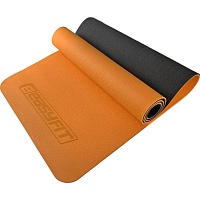 Килимок для йоги EasyFit TPE+TC 6mm Orange/Black (EF-1924-ORB) - придбати в Дніпрі, Україні: ціна, характеристики | інтернет-магазин TOUCH