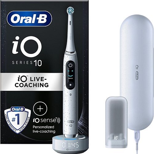 Электрическая зубная щетка Oral-B iO Series 10 Stardust White