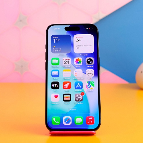 Смартфон Apple iPhone 15 Pro 256GB Blue Titanium (MTV63) Б/У