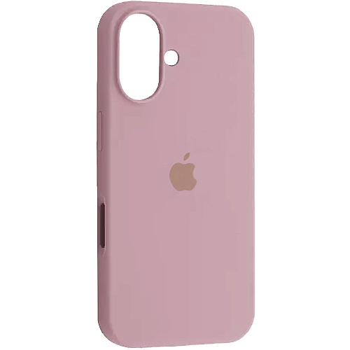 Чехол Silicone Case для Apple iPhone 16 Pink Sand AA