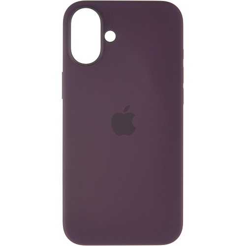 Чехол Silicone Case для Apple iPhone 16 Plus Plum AAA