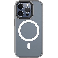 Чохол Blueo Frosted Anti-Drop with MagSafe для Apple iPhone 15 Pro Max Grey (BK5934-I15PMGR) - придбати в Дніпрі, Україні: ціна, характеристики | інтернет-магазин TOUCH