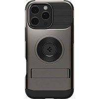 Чохол Spigen Slim Armor with MagSafe для Apple iPhone 16 Pro Gunmetal (ACS08163) - придбати в Дніпрі, Україні: ціна, характеристики | інтернет-магазин TOUCH