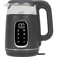 Електрочайник Adler AD 1305 Gray Silver - придбати в Дніпрі, Україні: ціна, характеристики | інтернет-магазин TOUCH