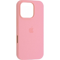 Чехол Silicone Case для Apple iPhone 16 Pro Pink АА