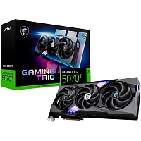 Відеокарта MSI GeForce RTX 5070 Ti 16G GAMING TRIO OC PLUS (G507T-16GTCP) UA - придбати в Дніпрі, Україні: ціна, характеристики | інтернет-магазин TOUCH