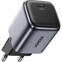 Мережевий зарядний пристрій Ugreen CD318 Nexode Mini 20W PD GaN Tech Charger Gray (90664) - придбати в Дніпрі, Україні: ціна, характеристики | інтернет-магазин TOUCH
