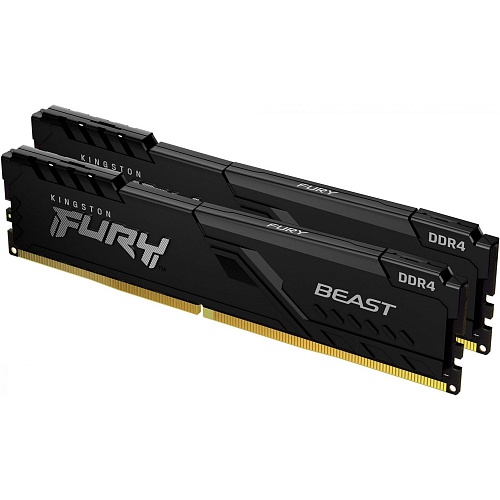 Модуль памяти DDR4 Kingston FURY Beast 2x32GB 3200MHz (KF432C16BBK2/64)