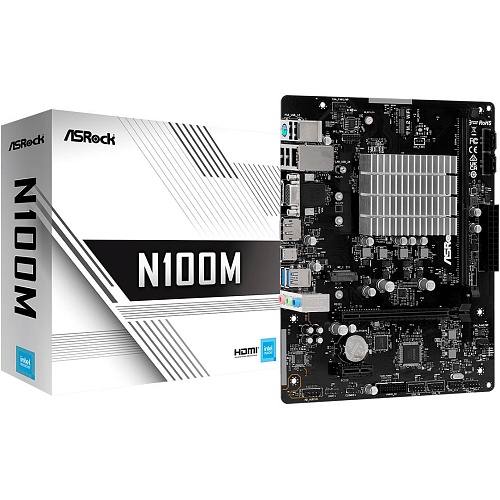 Материнская плата ASRock N100M