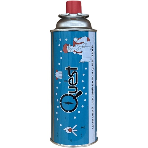 Газовий баллон Quest 220 г (Q-G220)