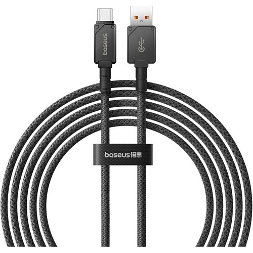 Кабель Baseus Unbreakable USB-A to USB-C 100W 2m Cluster Black (P10355801111-01)