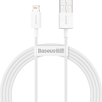 Кабель Baseus Superior Series Fast Charging USB to Lightning 1.5m White (CALYS-B02) - придбати в Дніпрі, Україні: ціна, характеристики | інтернет-магазин TOUCH