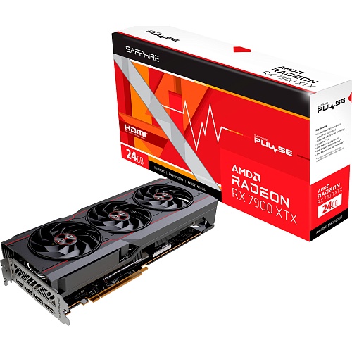 Видеокарта Sapphire Radeon RX 7900 XTX Pulse 24G (11322-02-20G) UA